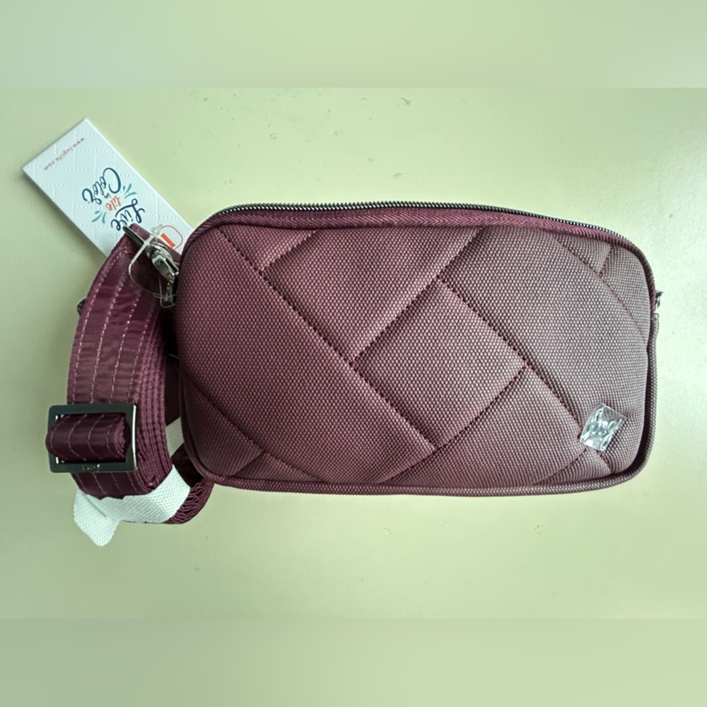 LUG MATTE LUXE COUPE XL WINE NWT